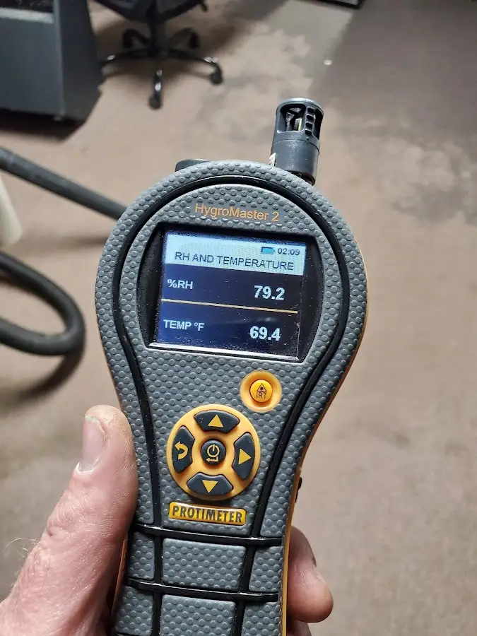 Moisture meter humidity assessment for Fire & Smoke Damage Restoration in Maili